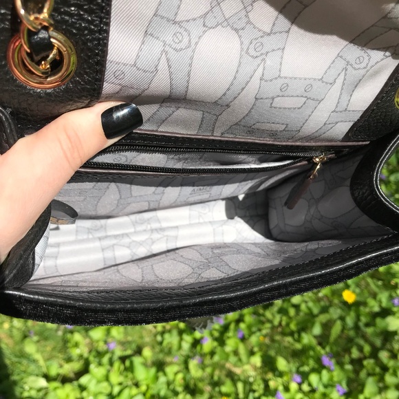 Aimee Kestenberg Quilted Velvet Leather Purse Bag - Picture 4 of 5